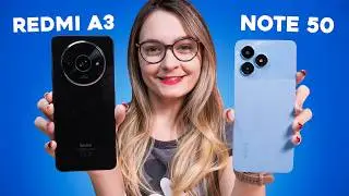 Realme Note 50 vs Redmi A3! QUAL é o MELHOR celular BARATO? Comparativo!