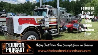 Featured Truck of the Week 1973 White Western Star with Stainless Bunk