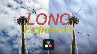 Create a Long Exposure Effect - Davinci Resolve 19 Tutorial