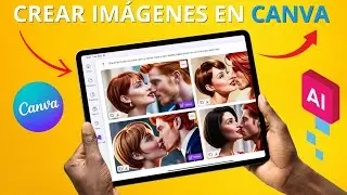 Como CREAR IMAGENES con IA en CANVA 2025