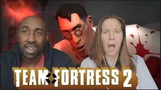 Non gamer Wife Reacts To Meets The Team | Team Fortress 2