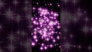 purple flashing star particle #shorts