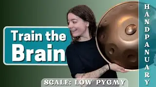 Train The Brain | Handpan Tutorial | Handpanuary 17