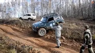 Американцы против русских на бездорожье.