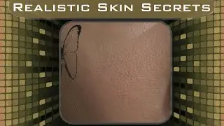 Realistic Skin Secrets In Blender Or Maya Or Zbrush ** Only Pipeline **