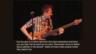 Bass Workshop - Playing Funk - with Richie Blake