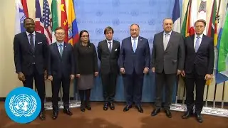Flag Ceremony for Newly-Elected UN Security Council Members 2024-2025 | United Nations
