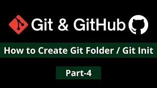 how to create git folder or how to initialize git repository -git & github tutorial