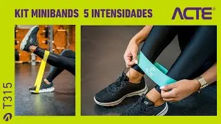 Descubra o Kit Mini Bands Acte: 5 intensidades para potencializar seu treino!