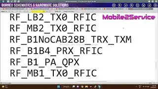 Redmi Note 10s No Network Solution Via BorneoSchematics Diagram #mobile2service #redminote10s#asmr