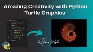 Amazing Creativity with Python Turtle Graphics 😮😮 || Python Programming || Fun with Python 😁😉