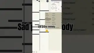Saddest piano melody ever made 🫠#sadsong #sadmelody #flstudio #flstudiomobile #piano #melodytutorial
