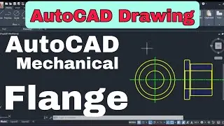 Autocad 2d drawing tutorial in hindi ,  2d sketch for mechanical engineering | autocad tutorials |