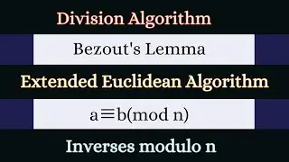 The number theory you need to learn abstract algebra.