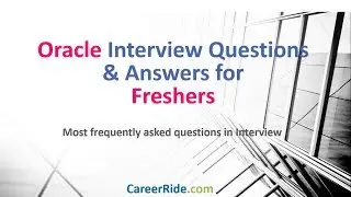 Oracle interview questions and answers for freshers