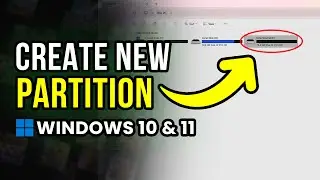 How to Create Partition in Windows 10 & Windows 11 | Create New Drive on Windows [UPDATED 2024]