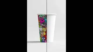 Adobe Photoshop 2024 Tricks - How to make Cup Paper Mockup 