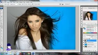 How To Easy Hair Cut Adobe Photoshop Cs3