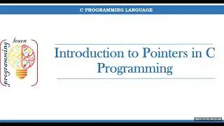 Introduction to pointer