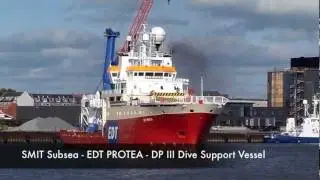 Boskalis Offshore (SMIT Subsea) DSV operation - EDT Protea