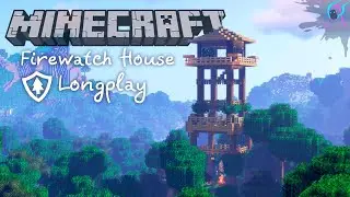 Minecraft Relaxing Longplay - Firewatch House | Peaceful 1.19 Adventure (No Commentary)