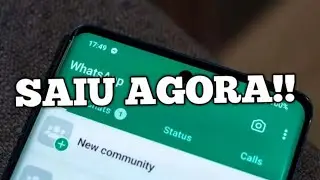 SAIU AGORA!! Nova Atualização do WhatsApp 2023