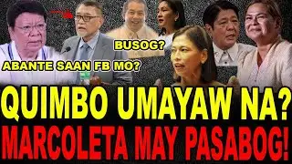 NAKU PO! QUIMBO UMAYAW NA? MARCOLETA SUMABOG KAY TAMBALOSLOS! ABANTE NAWALA ANG FB !