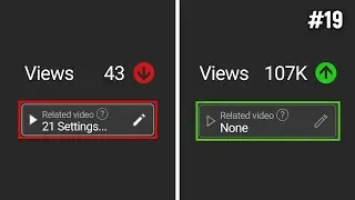 21 Youtube Settings That F*ck Small Channels