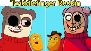 TWIDDLEFINGER RESKIN - Friday Night Funkin Mods | GOOD, BAD ENDING