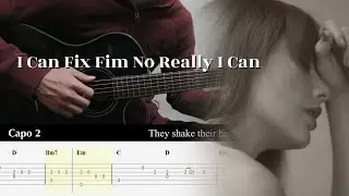 I Can Fix Him (No Really I Can) - Taylor Swift - Fingerstyle Guitar TAB Chords