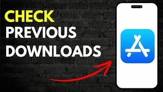 How to Check Previous Downloads on App Store in 2024 | Check iphone Downloads history