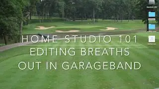 Editing breaths out of your voiceover audition in Garageband