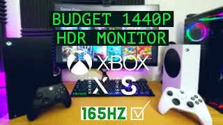 (Early 2021) Budget 1440p Monitor for Xbox Series S and Xbox Series X