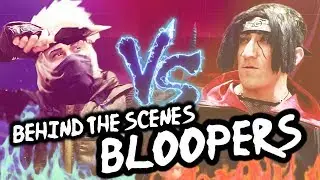 BLOOPERS - NARUTO FOOD BATTLE! - Cosplay Parody