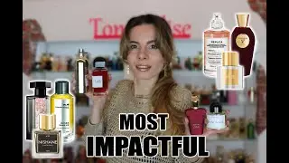 TOP 23 MOST IMPACTFUL PERFUMES in MY COLLECTION that INFLUENCED my FRAGRANCE TASTE