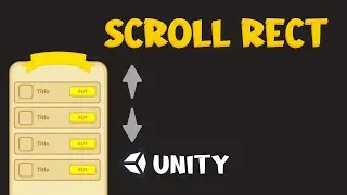 Scroll UI in Unity : How to Create Scroll Menu in Unity