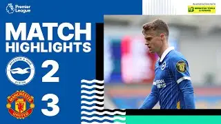 Brighton & Hove Albion 2 Manchester United 3