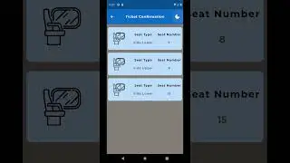 Flutter Train Seat Selection UI | CRUV Technical Assignment