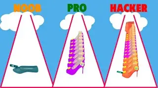 NOOB vs PRO vs HACKER - Shoe Factory