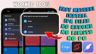 EASY Sideload : Install IPA Files on iPhone & iPad No Revoke Computer