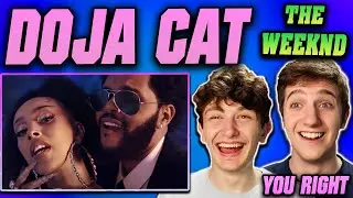 Doja Cat, The Weeknd - 'You Right' REACTION!! (Official Video)