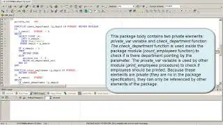 PL/SQL Oracle Tutorial - Packages - PL/SQL for beginners (Lesson 5)