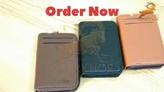 New GST Pu Leather Card Holder Wallet For Men #fypシ゚viral