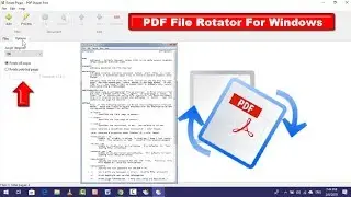 How to Rotate PDF File Easily In Windows PC 7/8/10