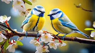 Bird Sounds Relaxation 4K ~ Birdsong Healing Nervous System, Instant Relief from Stress and Anxiety