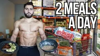 How to Get Shredded Eating 2 Meals A Day | Full Day Of Eating