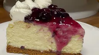 BLUEBERRY CHEESECAKE with ICING / WHIPPED CREAM Recipe