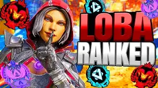 High Level Loba Ranked Gameplay - Apex Legends (No Commentary)