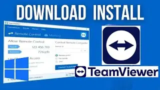 How to Download TeamViewer in Windows 11 /10 (2024) | Download TeamViewer in Laptop PC