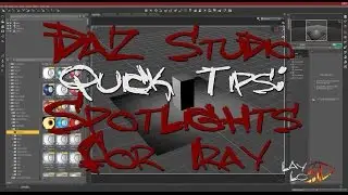 DAZ Studio Quick Tips: Spotlights for Iray